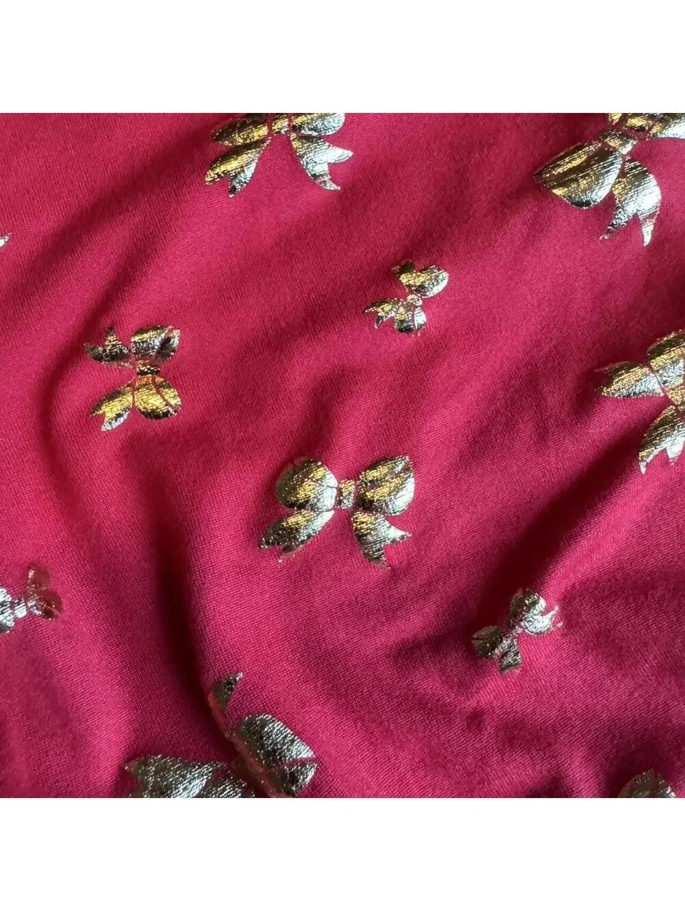 Girls Emma and Elsa Red & Gold Long Sleeve Dress Size12 Christmas Holiday